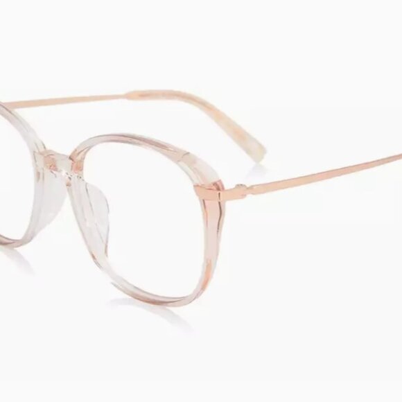 Owndays Peach Clear Frame for Glasses - Picture 10 of 12